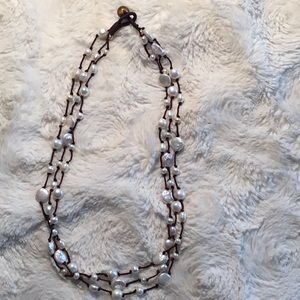 Freshwater pearl necklace